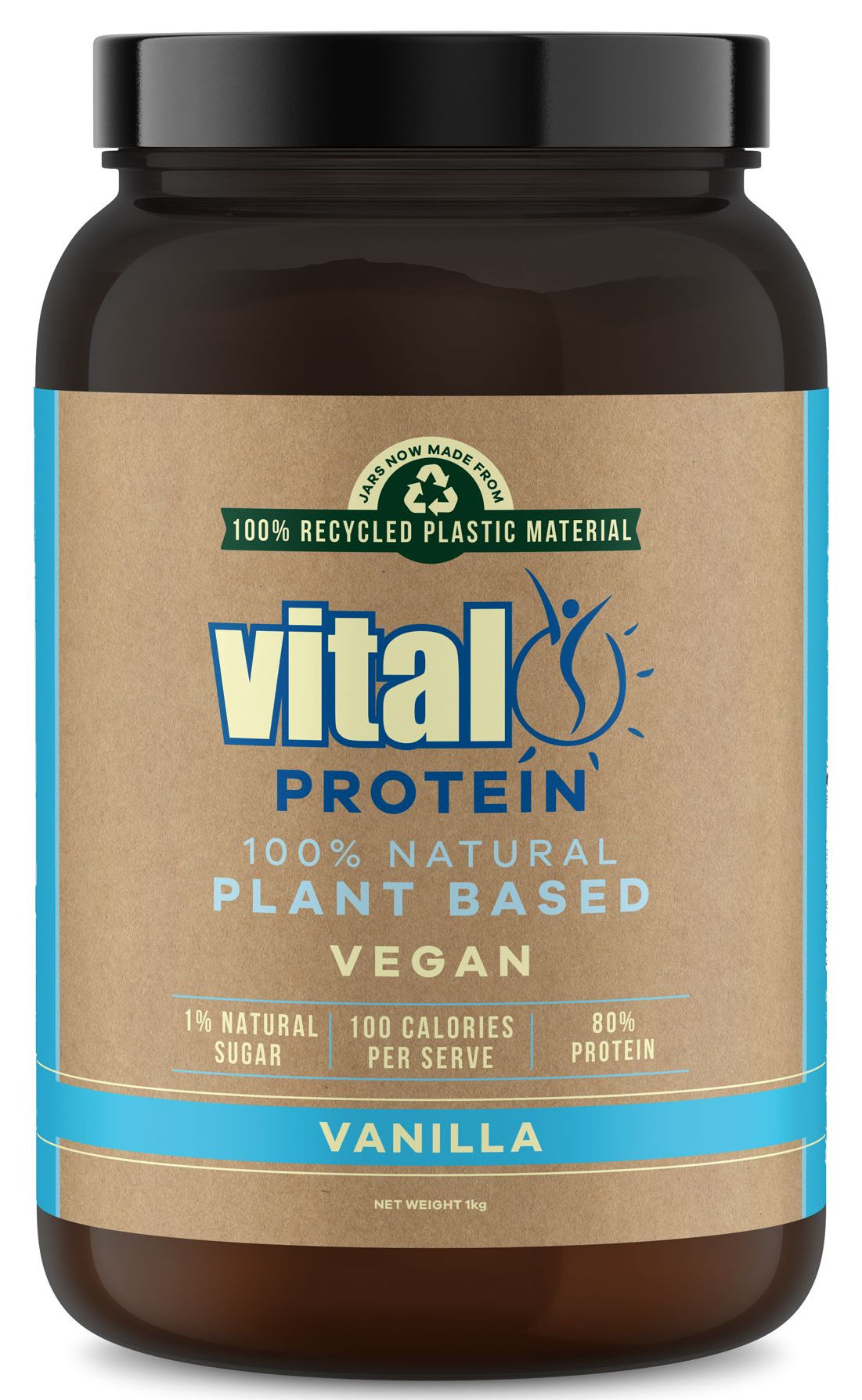Vital Protein 1kg - Vanilla - Pea Protein