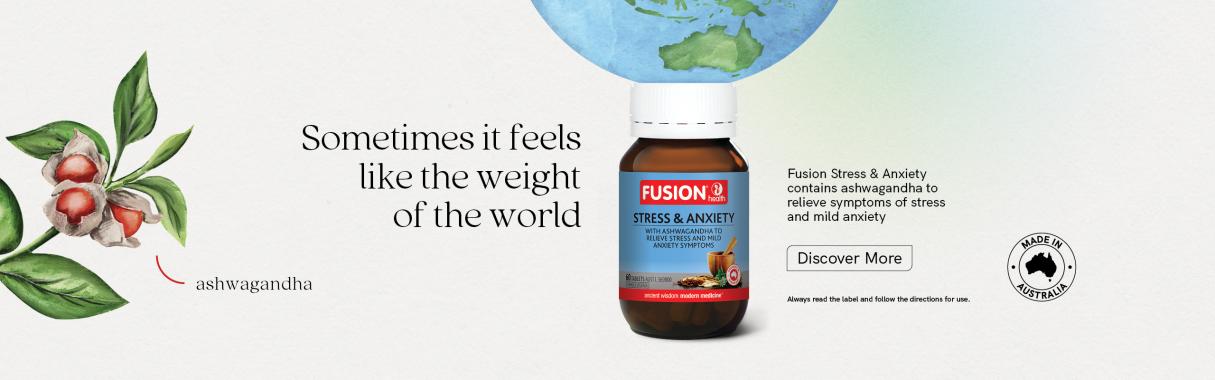 Fusion Stress & Anxiety Reduce symptoms of stress