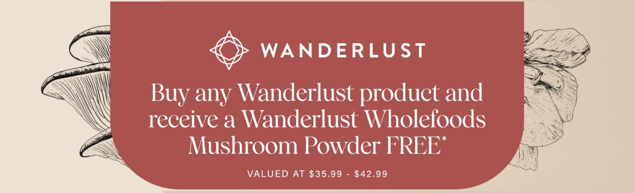 Wanderlust Gift With Purchase Feb 2023