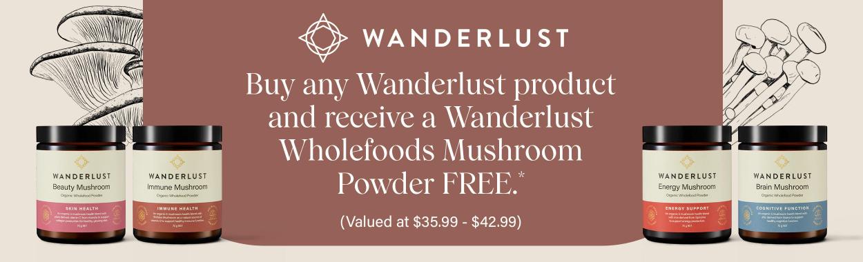 Wanderlust Gift with Purchase promo