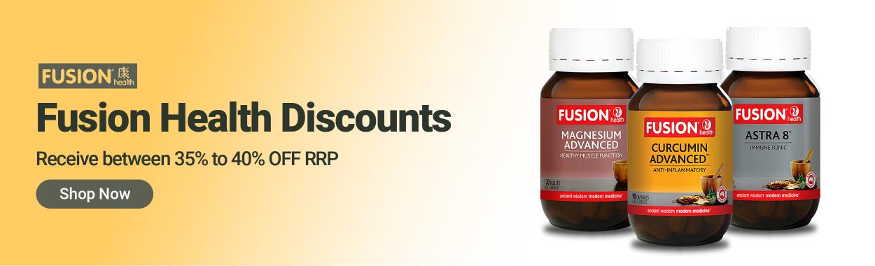 Fusion Health 40% OFF RRP!