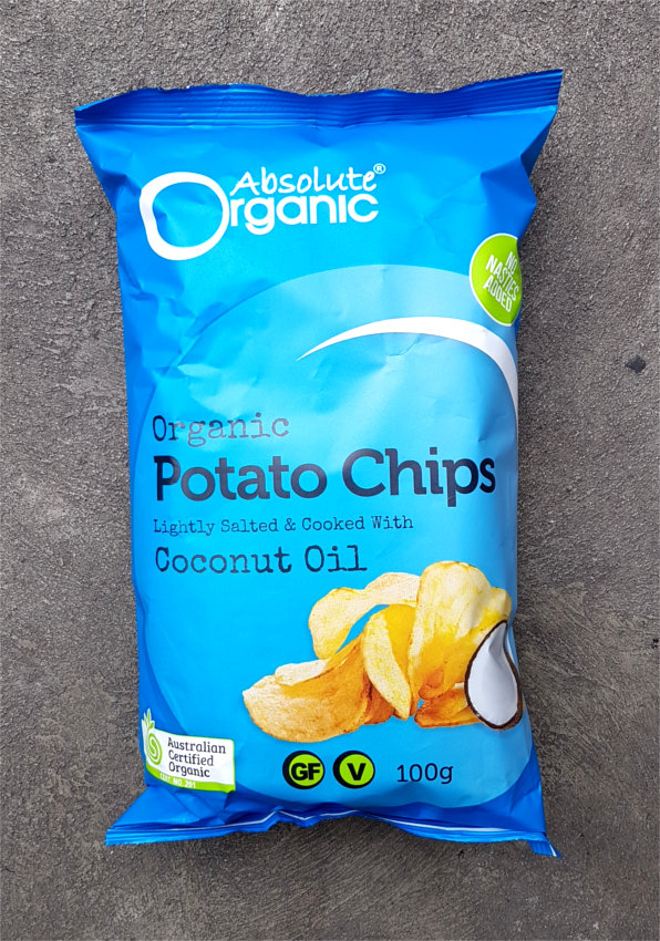 Absolute Organic Potato Chips Cooked in Coconut Oil