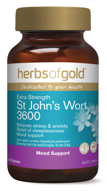 Herbs of Gold St Johns Wort Extra Strength 3600