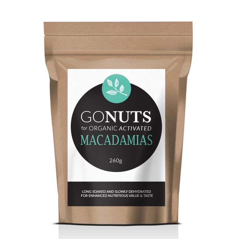 Go Nuts for Organic | Activated Macadamias