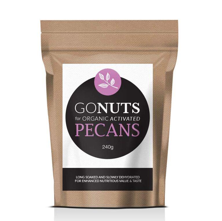 Go Nuts for Organic | Activated Pecans 