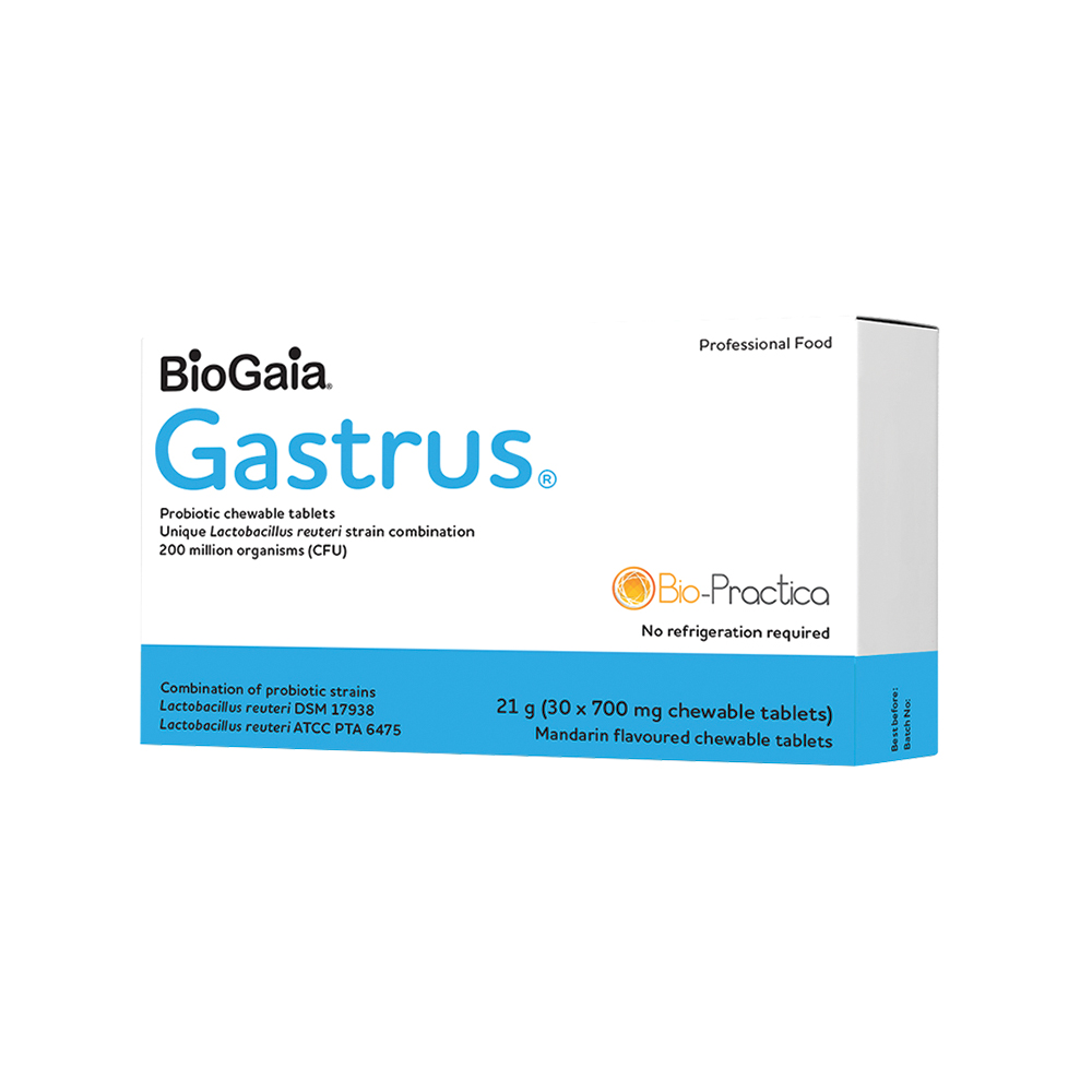 BioPractica BioGaia Gastrus Chewable Tablets
