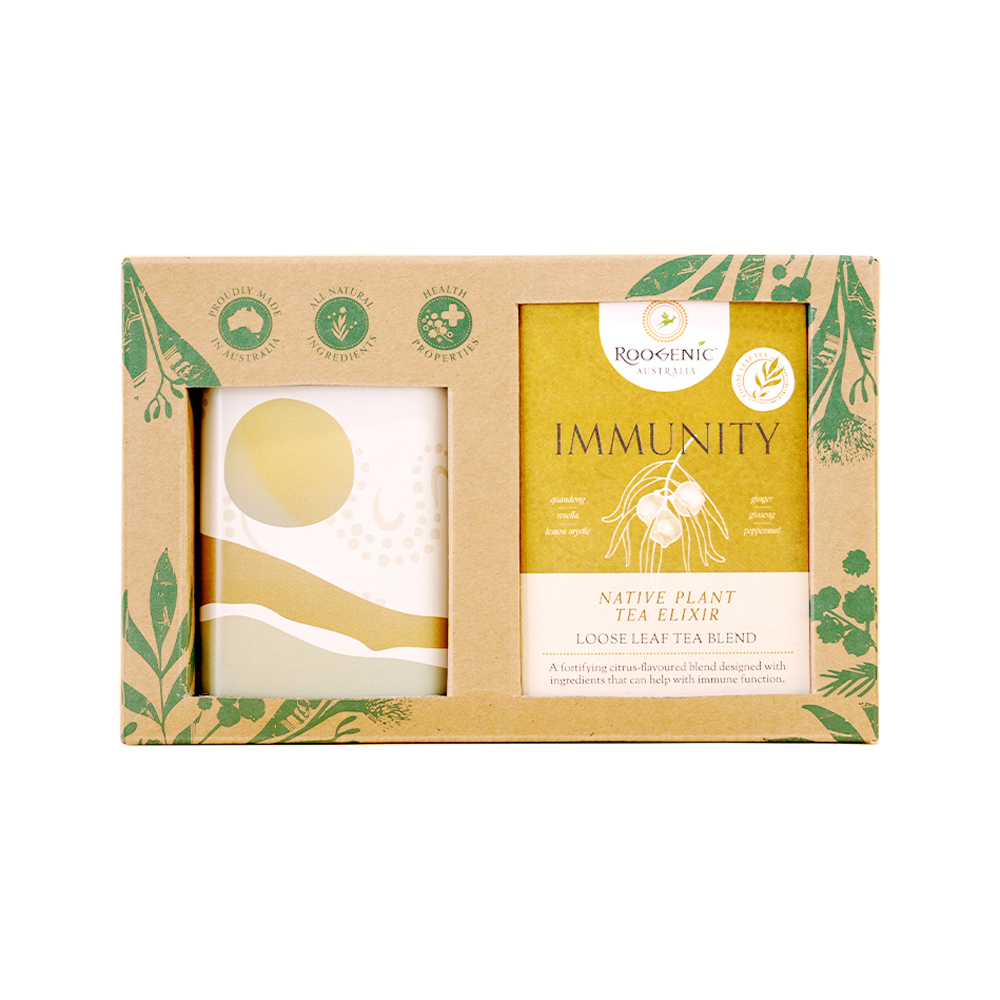Roogenic Gift Box | Immunity Loose Leaf Tea with Tin