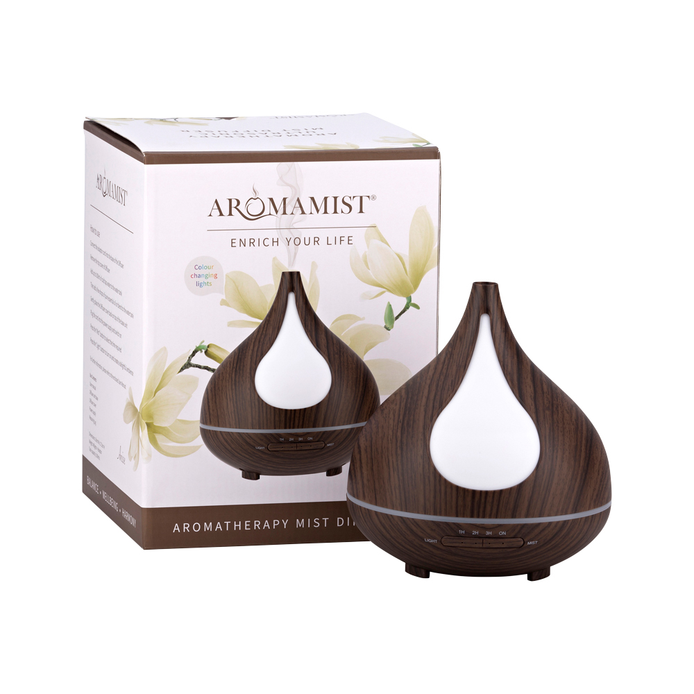 Aromamatic Ultrasonic Mist Woodgrain Diffuser Anise