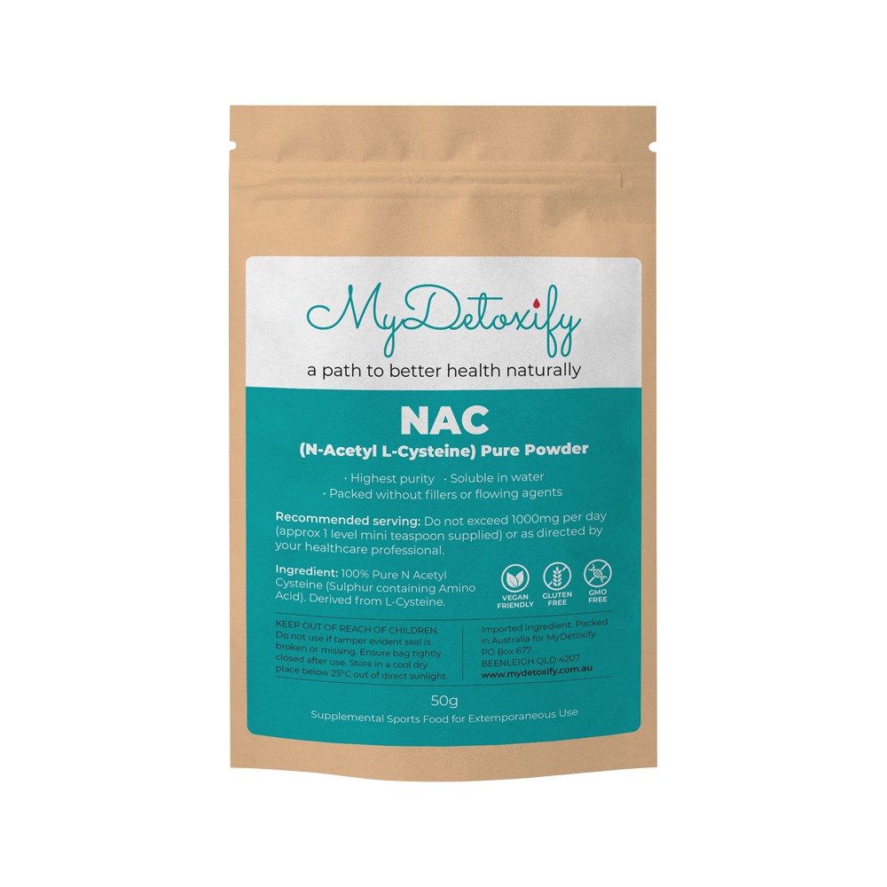 MyDetoxify NAC Pure Powder | N Acetyl L Cysteine