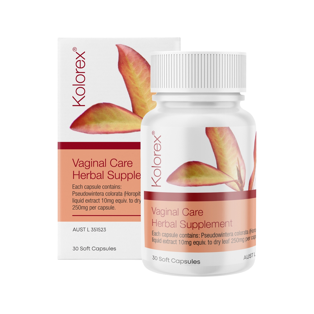 Kolorex Vaginal Care Herbal Supplement | 30 Capsules