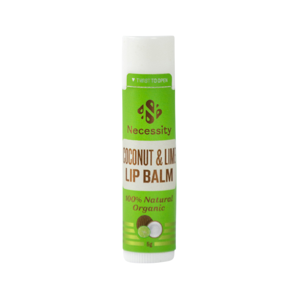 Necessity Organic Lip Balm Coconut and Lime 5g