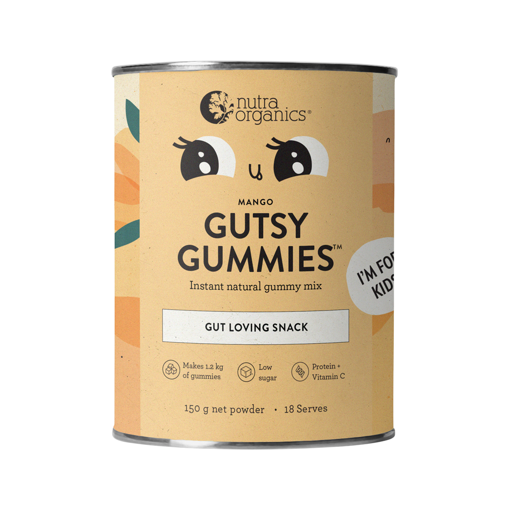 Nutra Organics Kids | Gutsy Gummies | Mango