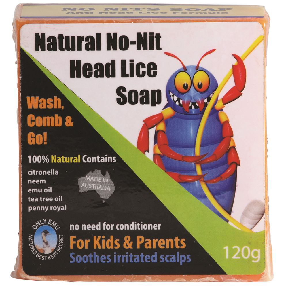 Only Emu Natural NoNit Head Lice Soap 120g