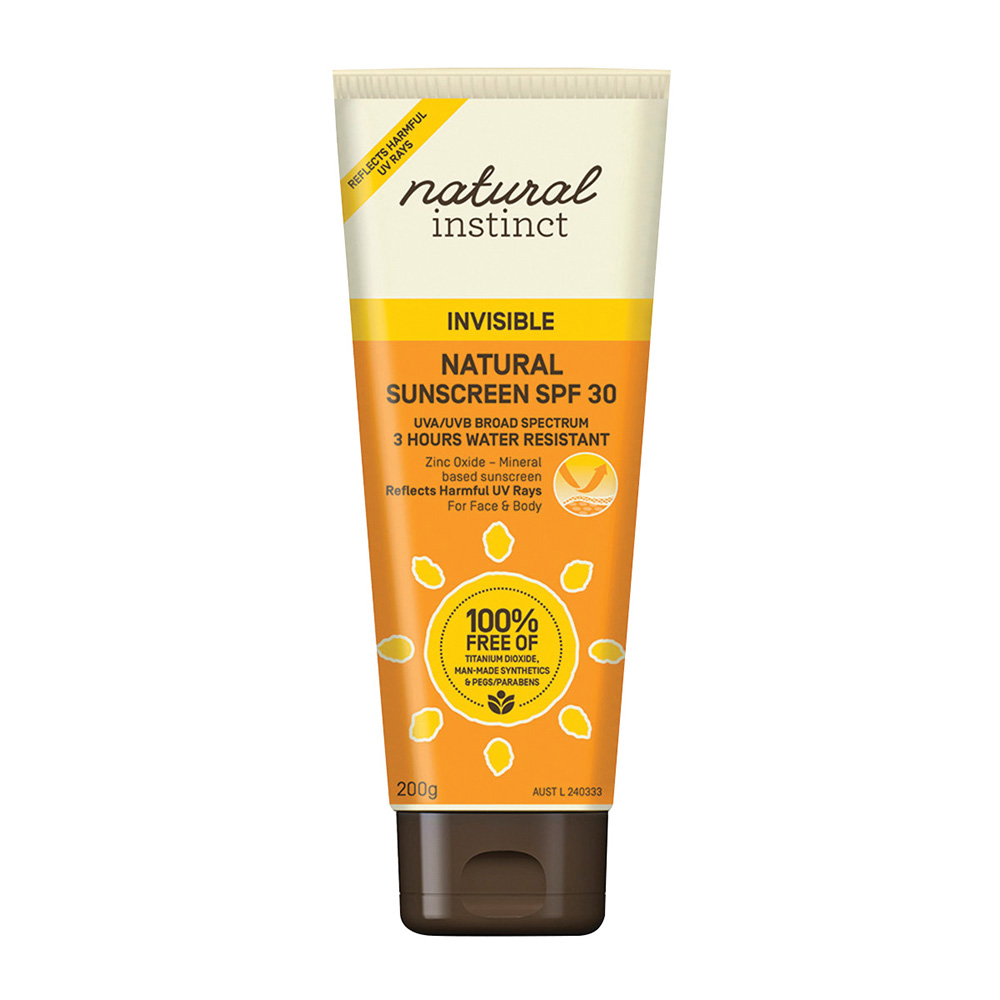 Natural Instinct Sunscreen Invisible 200g