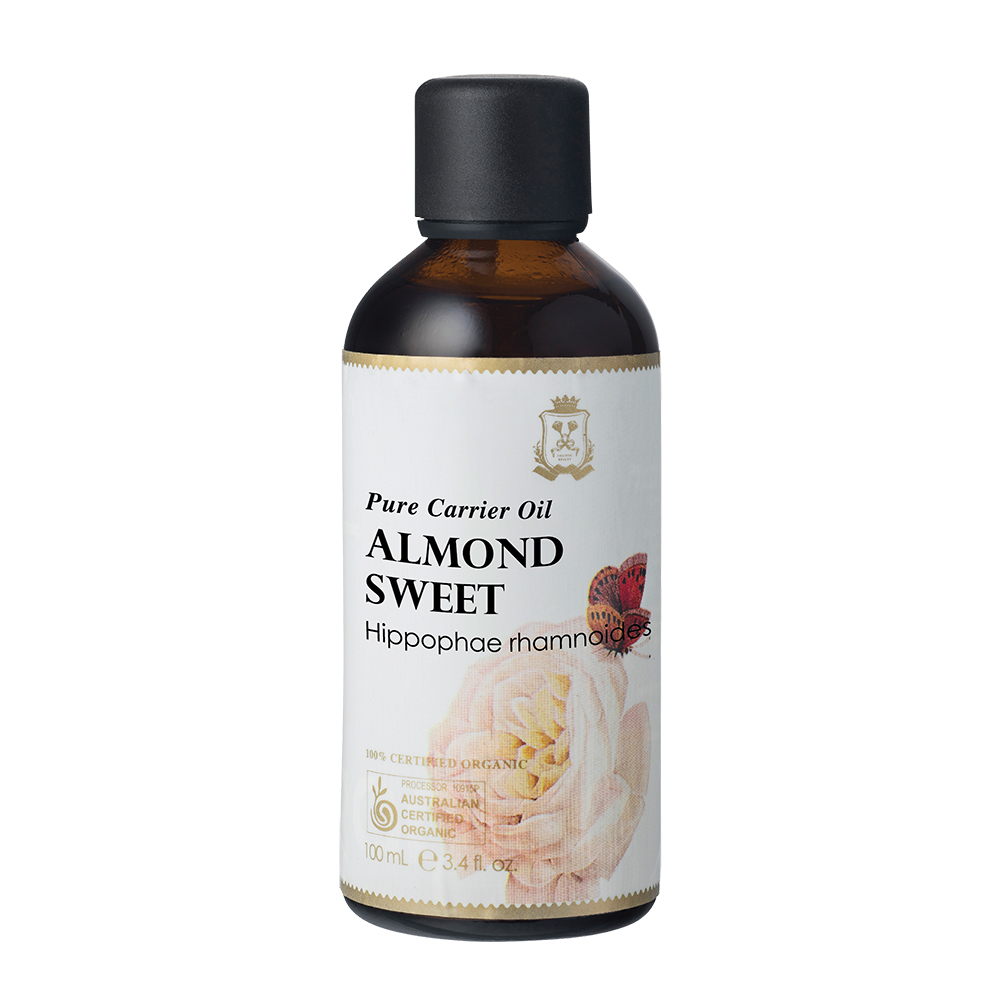 Ausganica Organic Pure Carrier Oil Almond Sweet 100ml