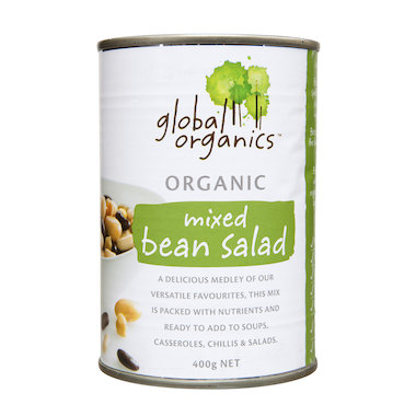 Beans Mixed Bean Salad Organic (canned) 400g