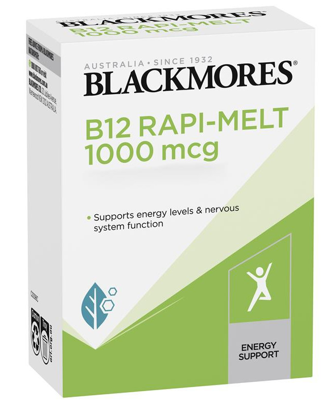 Blackmores B12 Rapi-melt 1000 mcg