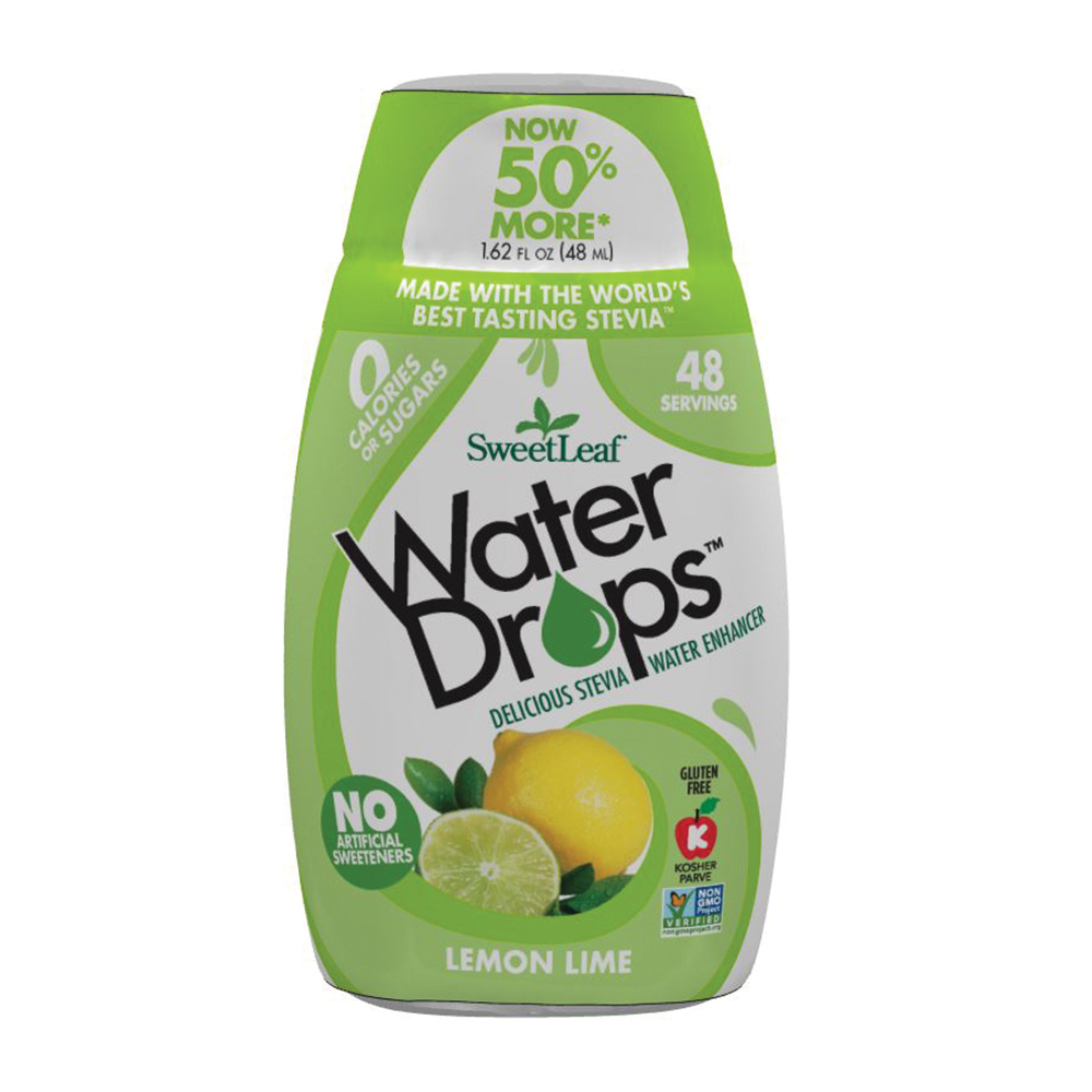 Sweet Leaf Stevia Water Drops Lemon Lime 48ml