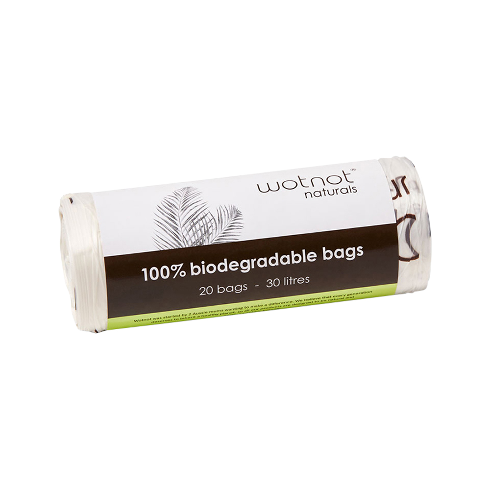Wotnot Biodegradable Bag Bin Liners 30L x 20 Pack