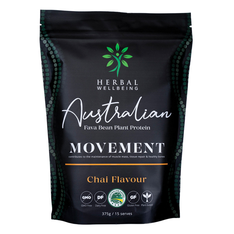 Herbal Wellbeing Australian Fava Bean Plant Protein | Movement