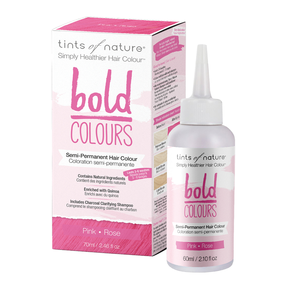 Tints of Nature Bold Colours (Hair Semi Perm) Pink 70ml