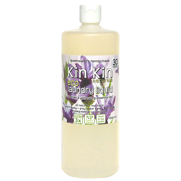 Kin Kin Laundry Liquid 1050ml - Lavender & Ylang Ylang
