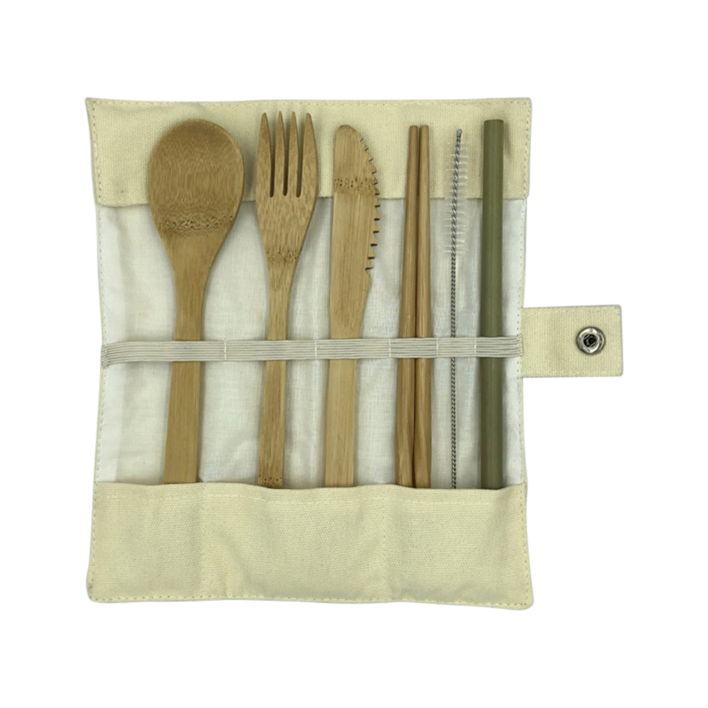 Nutra Org Bamboo Cutlery Set