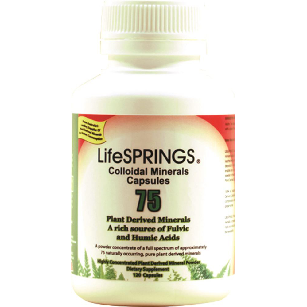LifeSprings Colloidal Minerals 300mg 120c