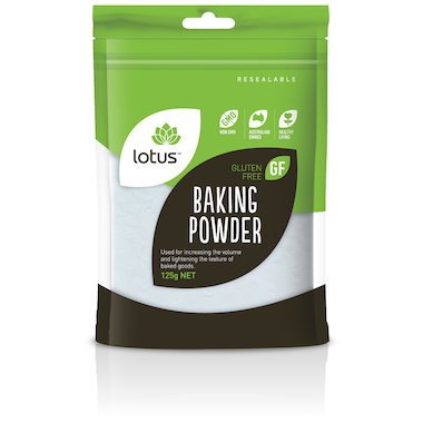 Lotus Baking Powder Gluten Free 125g