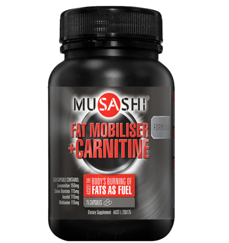 Musashi Fat Metaboliser with Carnitine