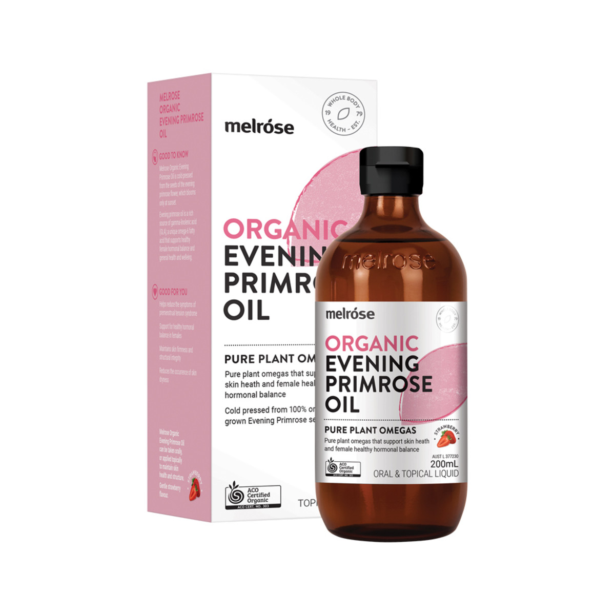 Melrose Organic Evening Primrose Oil 200ml