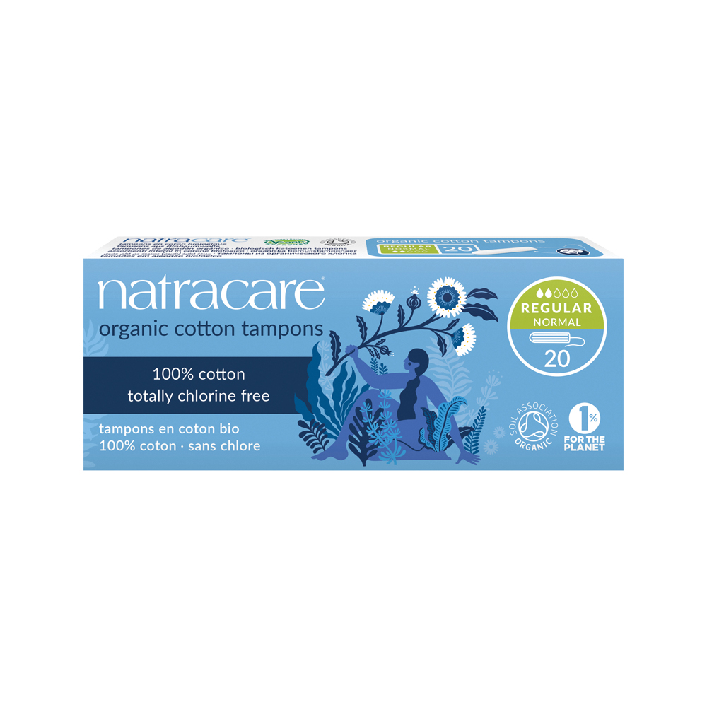 Natracare Organic Cotton Tampons | Regular