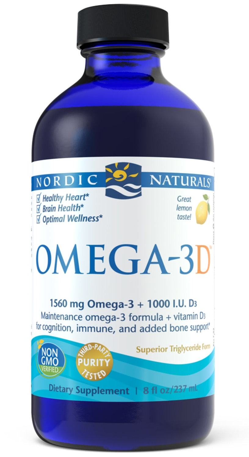 Nordic Naturals Omega-3D | Fish Oil + Vitamin D