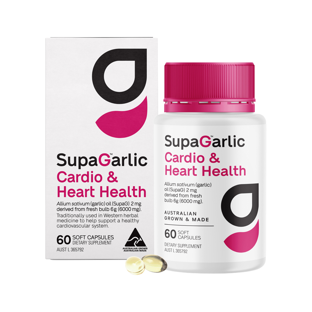 SupaGarlic Cardio & Heart Health | Garlic Capsules