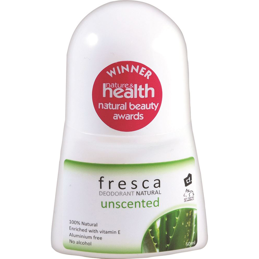Fresca Natural Deodorant Unscented 50ml