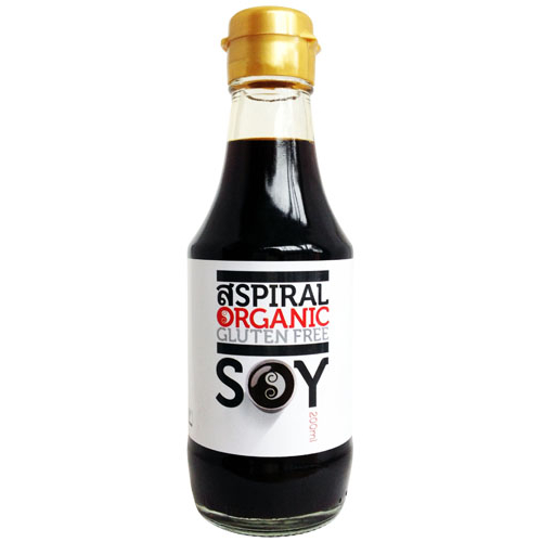 Spiral Gluten Free Organic Soy Sauce - Vegan, Non-GM.