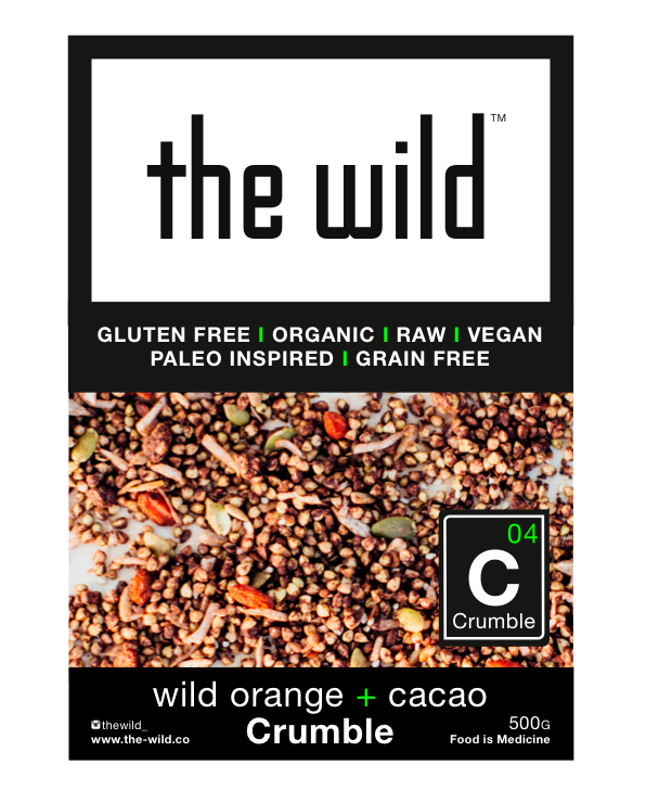 The Wild Wild Orange + Cacao Crumble