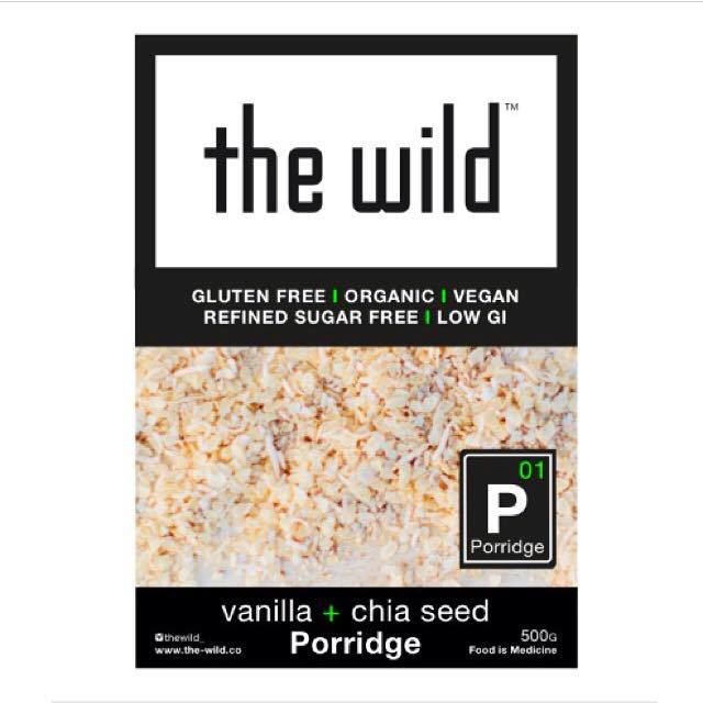 The Wild Vanilla + Chia Seed Porridge