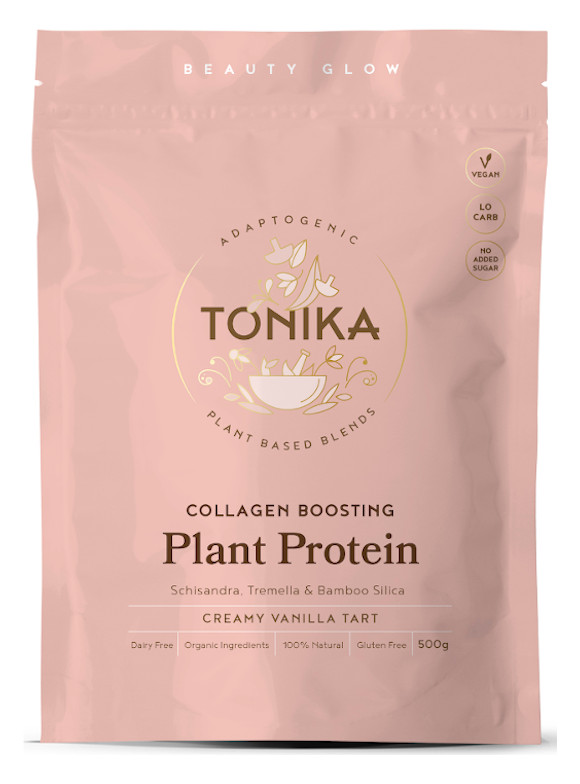 Tonika Collagen Boosting Plant Protein | Creamy Vanilla Tart
