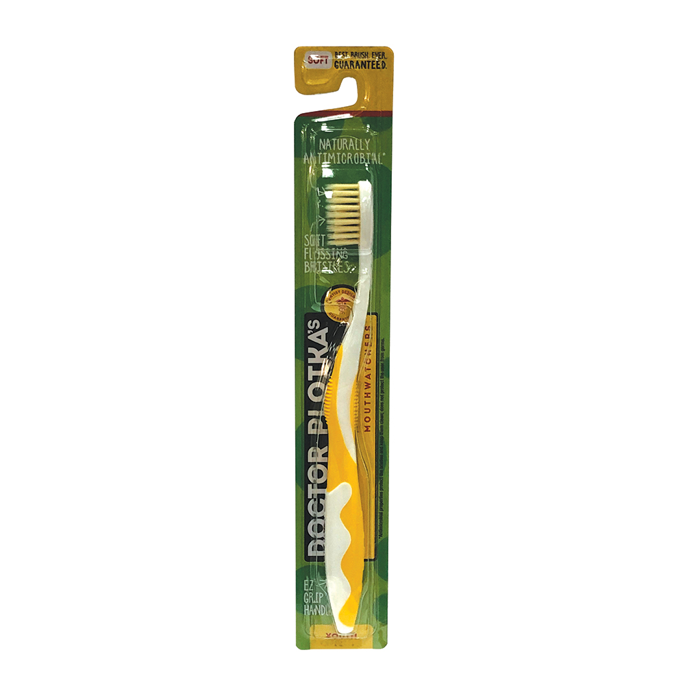 Dr Plotka's MouthWatch Toothbrush Kids Soft Yellow