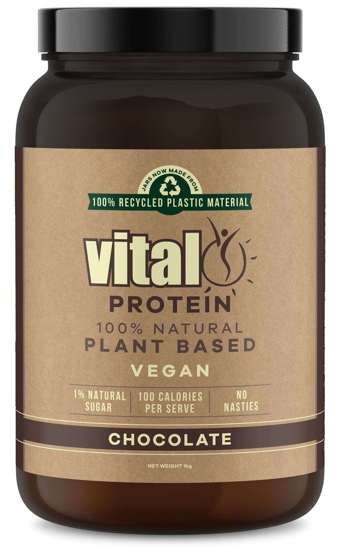 Vital Protein 1kg Chocolate :: Pea Protein