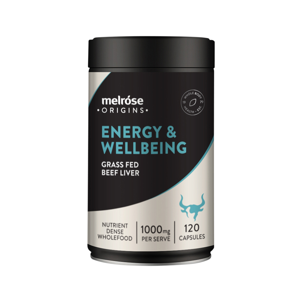 Melrose Energy & Wellbeing | Grass Fed Beef Liver Capsules