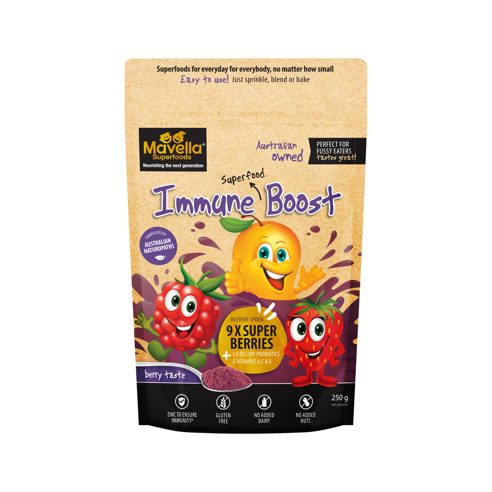 Mavella Superfoods Immune Superfood Smoothie Boost Berry 250g
