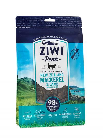 ZiwiPeak Air-Dried Mackerel & Lamb for Cats