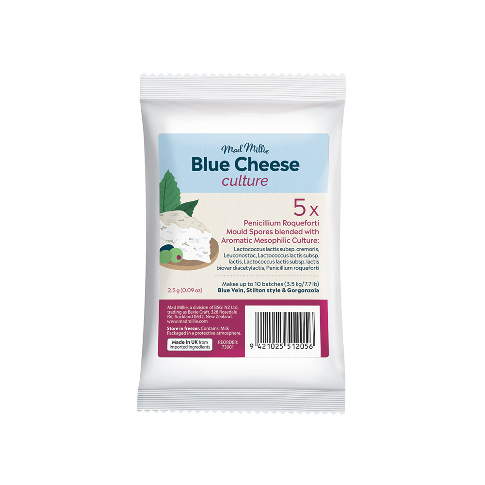Mad Millie Blue Cheese Culture Blend Sachets x 5 Pack