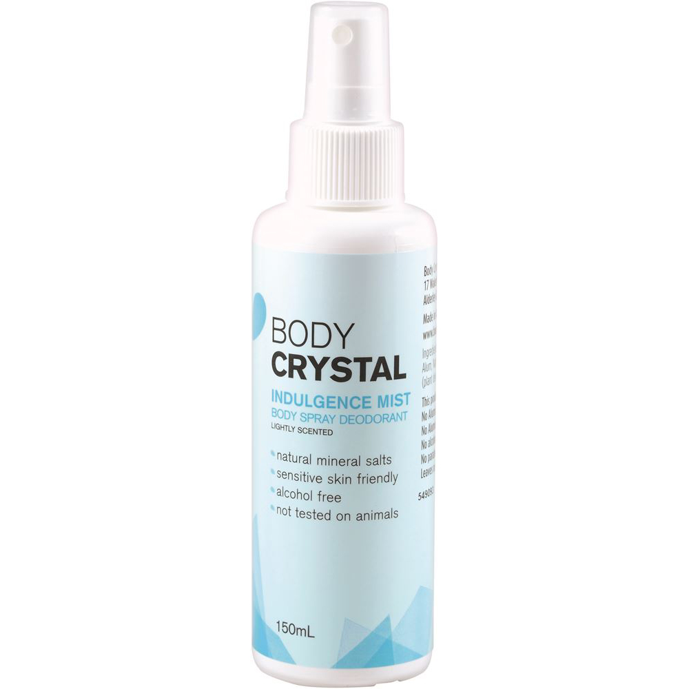 Body Crystal Body Spray Deodorant Indulgence Mist 150ml