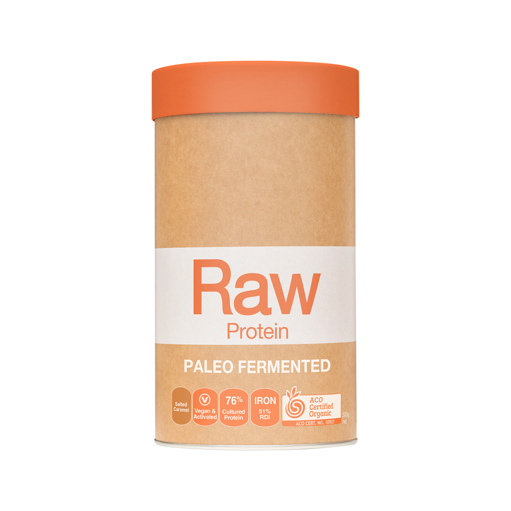 Amazonia Raw Protein Paleo Fermented Salted Caramel 500g