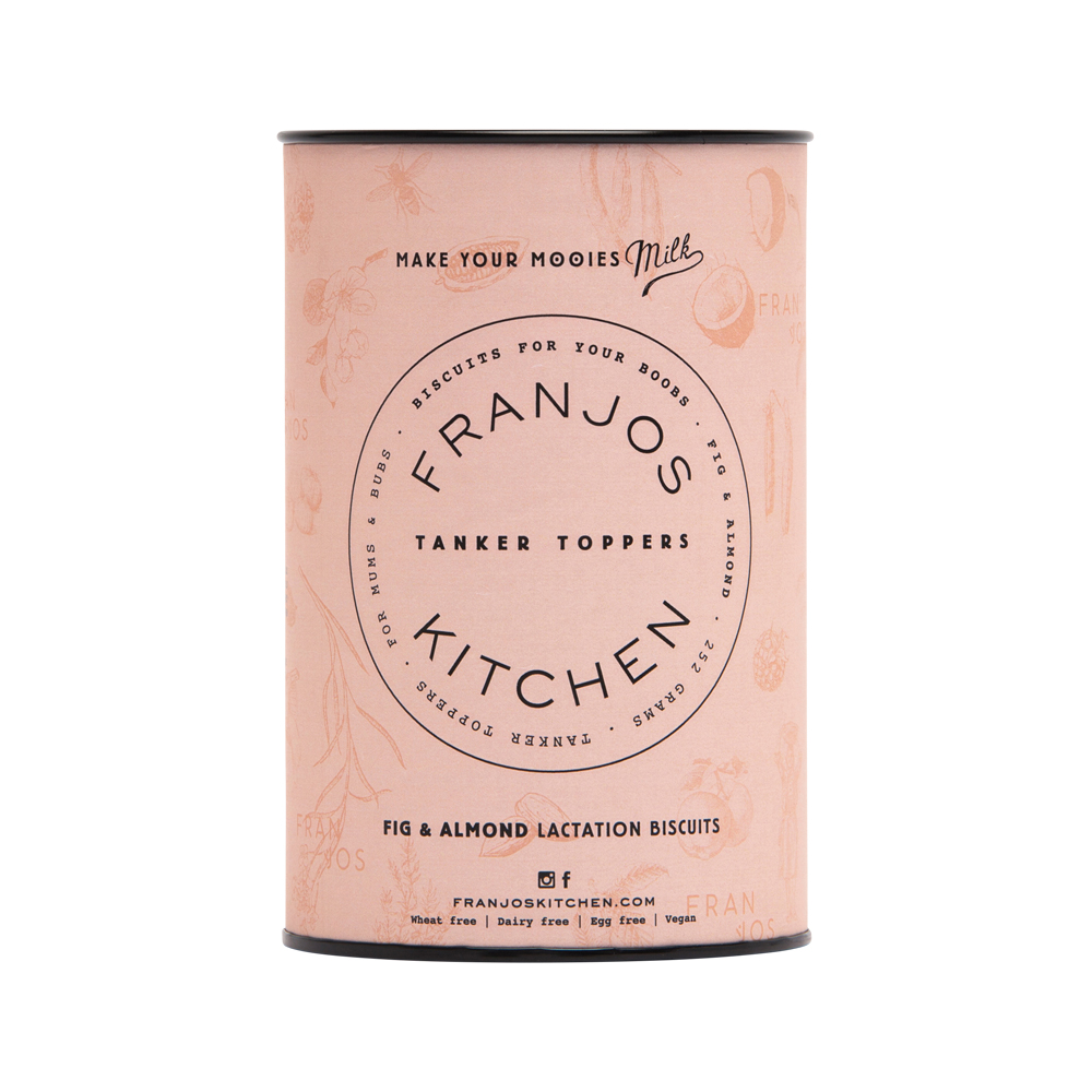 Franjos Kitchen | Lactation Biscuits | Fig Almond Tanker Topper
