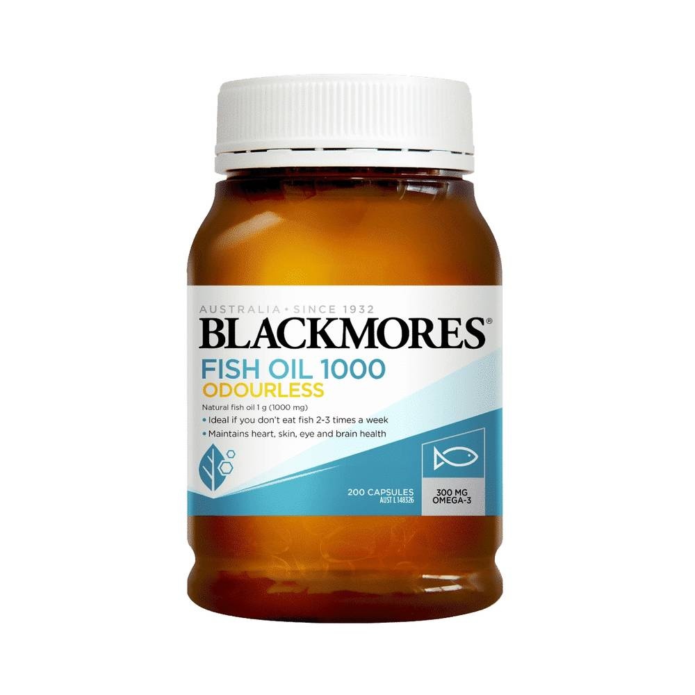 Blackmores Odourless Fish Oil Capsules