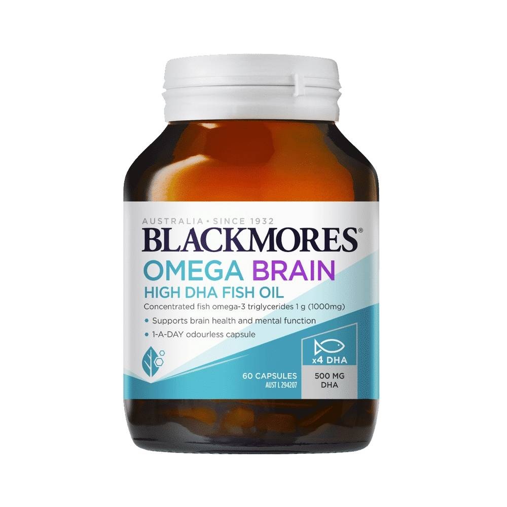 Blackmores Omega Brain | High DHA Fish Oil